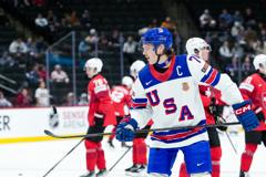 U.S. Downs Switzerland, 2-1, In World Juniors Prelims 36