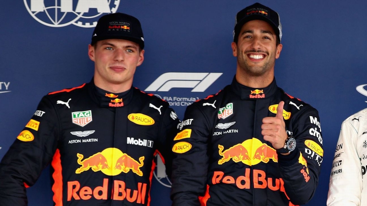 Max Verstappen to use No. 3 after Daniel Ricciardo approval - sources 1