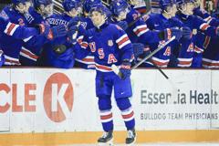 U.S. Tops Germany 8-0 in 2026 World Juniors Pre-Tournament Action 19