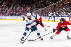 U.S. Tops Canada, 4-1, In Rivalry Series Finale 16
