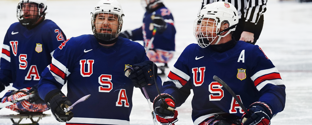U.S. Advances to Para Hockey Cup Championship With 13-2 Victory Over China 1