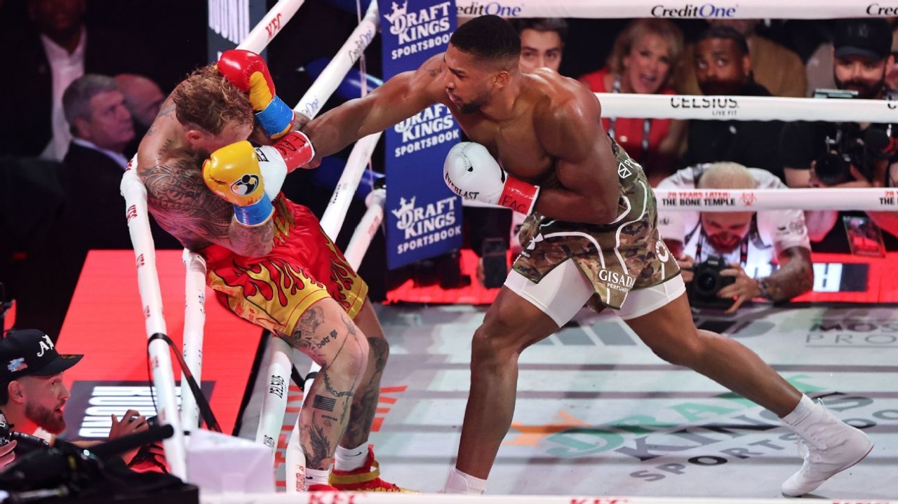 Jake Paul vs. Anthony Joshua draws 33 million viewers on Netflix 1