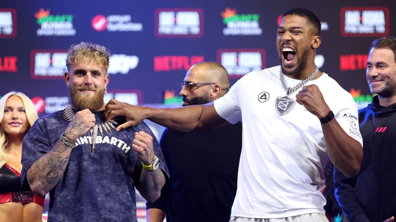 Jake Paul vs. Anthony Joshua weigh-in LIVE: Latest updates, news from Miami 1
