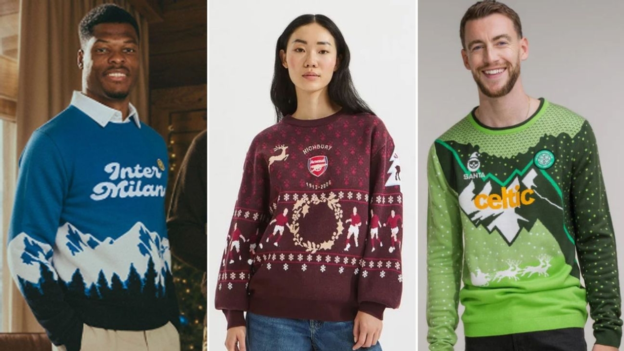 Rating 2025's Christmas sweaters from top soccer teams 1