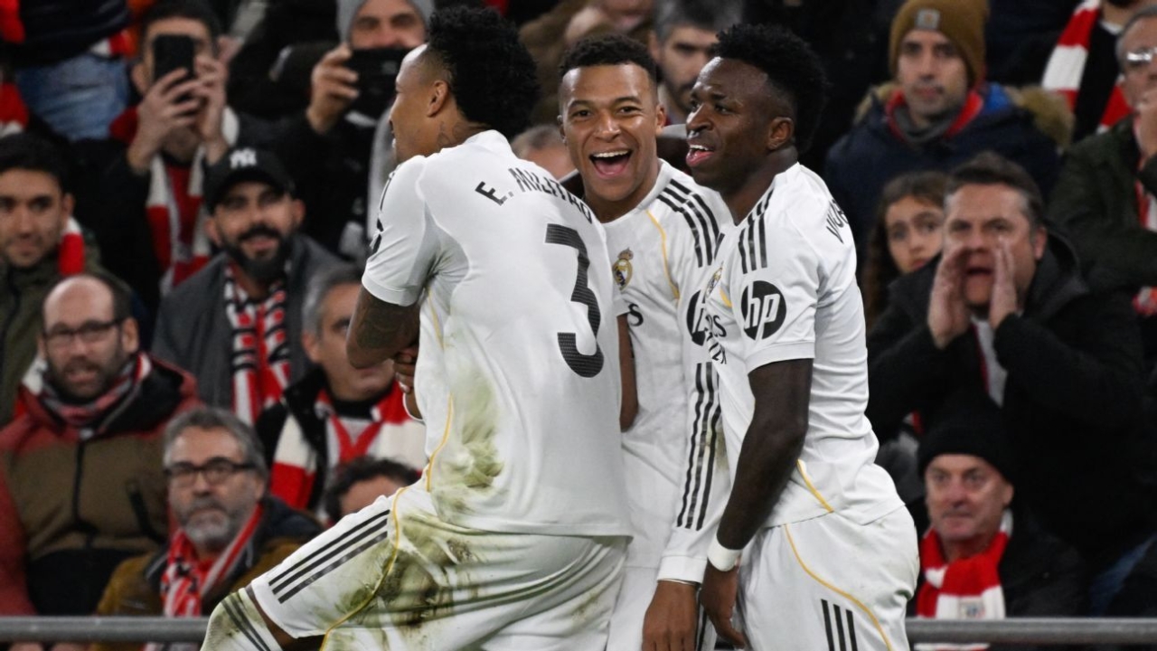 Real Madrid's Alonso hails Mbappé goals, Vini link in win 1