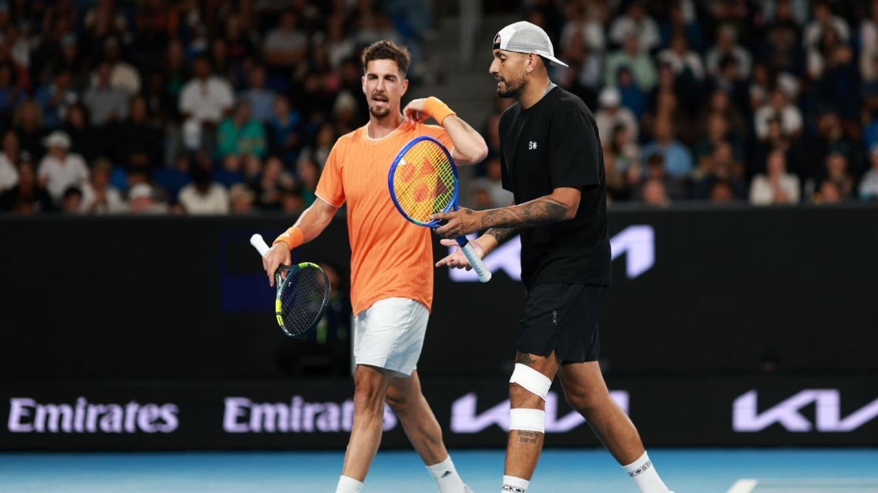 Is this the end? Nick Kyrgios, Thanasi Kokkinakis fall short in epic third-set tiebreak 1