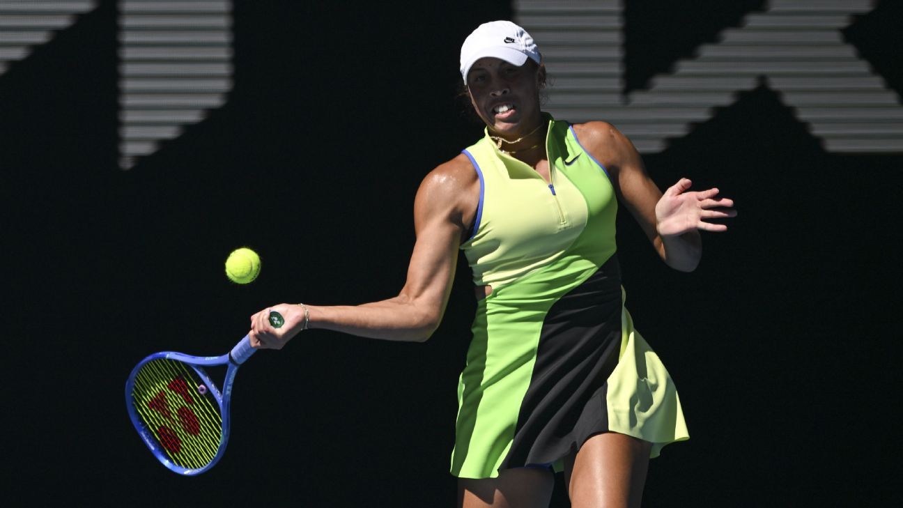 Madison Keys and Jessica Pegula maintain composure to advance to the fourth round of the Australian Open. 1