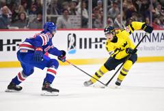 Sweden Bests USA, 6-3, In World Juniors Preliminary Round 20