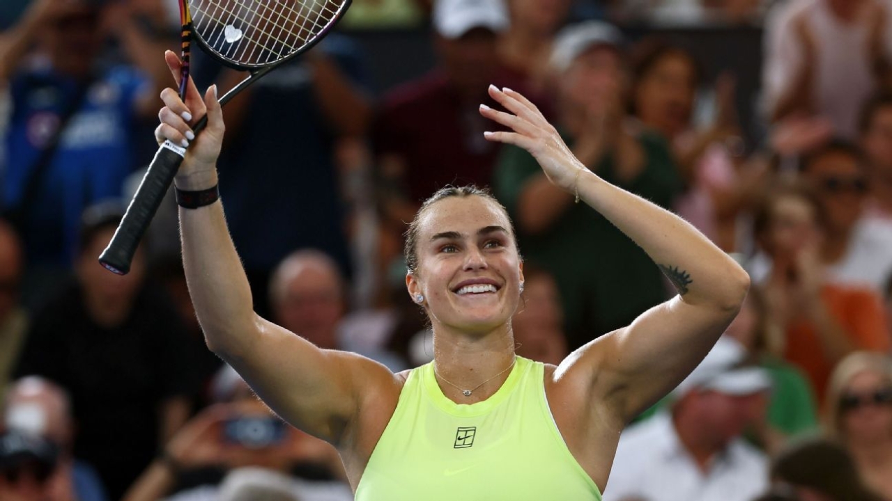 Aryna Sabalenka wins Brisbane final amid tension with Marta Kostyuk 1