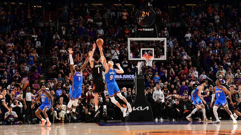 Devin Booker drains game-winning 3 to hand Thunder a rare loss 1
