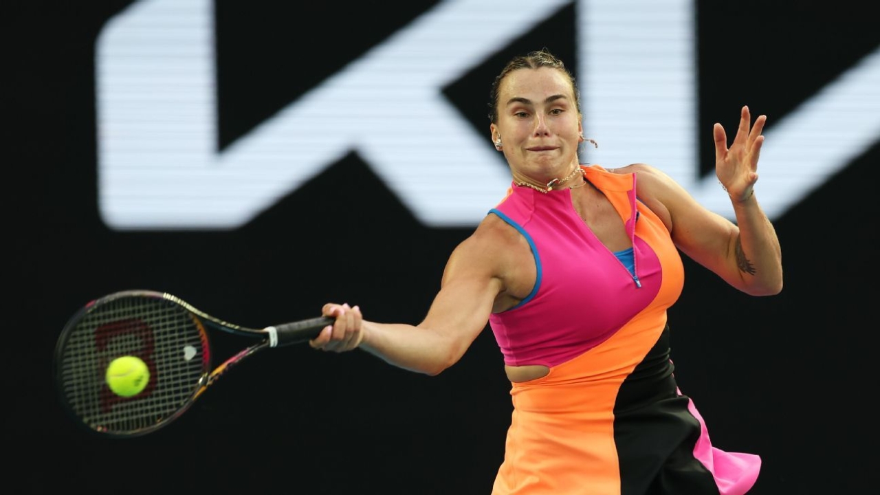 Aryna Sabalenka overcomes 'tricky start' at Australian Open 1