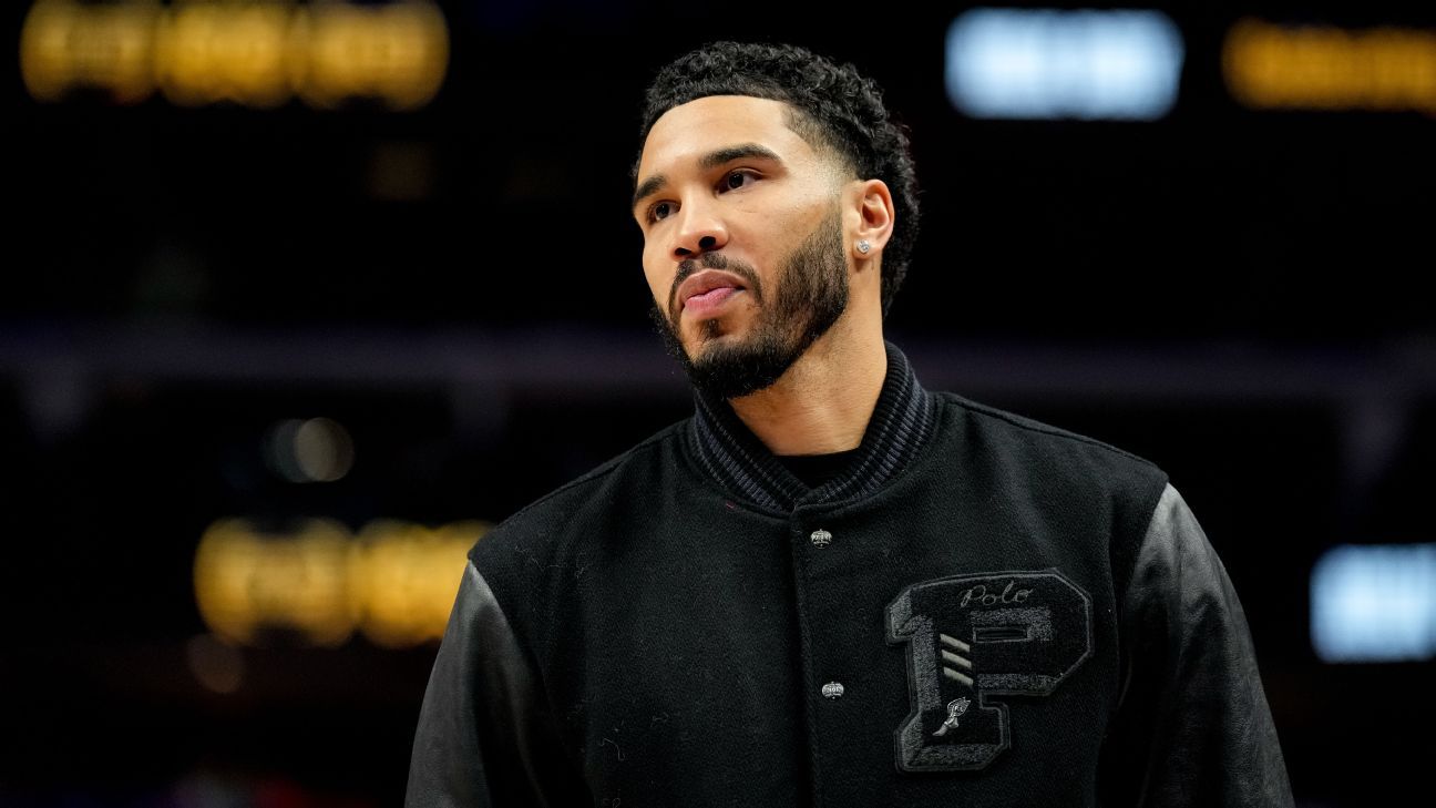 Celtics' Jayson Tatum has not made a decision regarding his return this season. 1