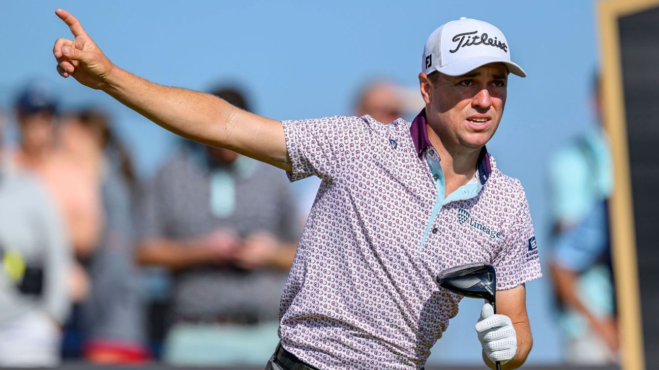 Justin Thomas aims for comeback during Florida tournament series. 1