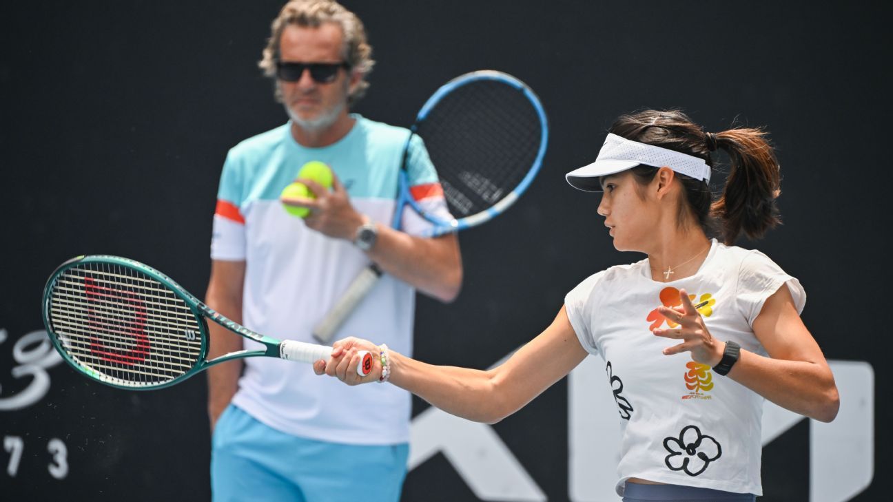 Emma Raducanu parts ways with coach Francis Roig following a six-month collaboration. 1