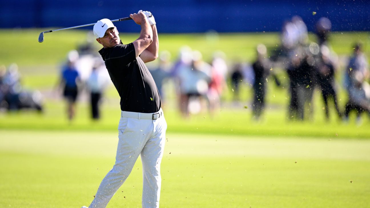 Koepka received a positive welcome, carding a 73 in his return to the PGA Tour. 1