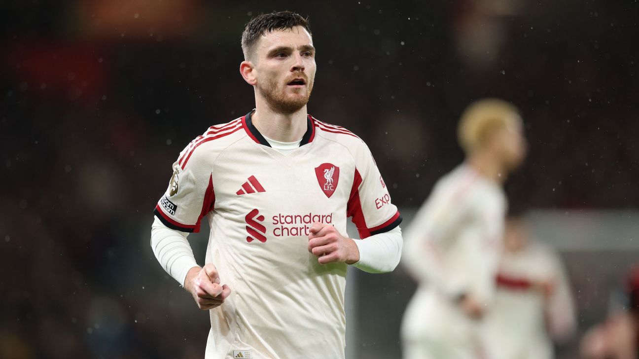 Andy Robertson will remain with Liverpool following the failure of a transfer to Tottenham. 1