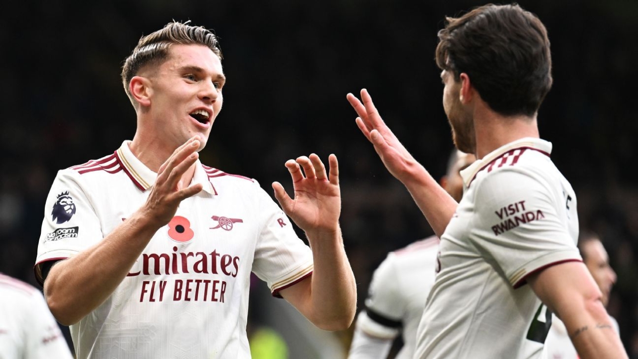 Arsenal's Declan Rice on Viktor Gyökeres: Wouldn't be top without him 1