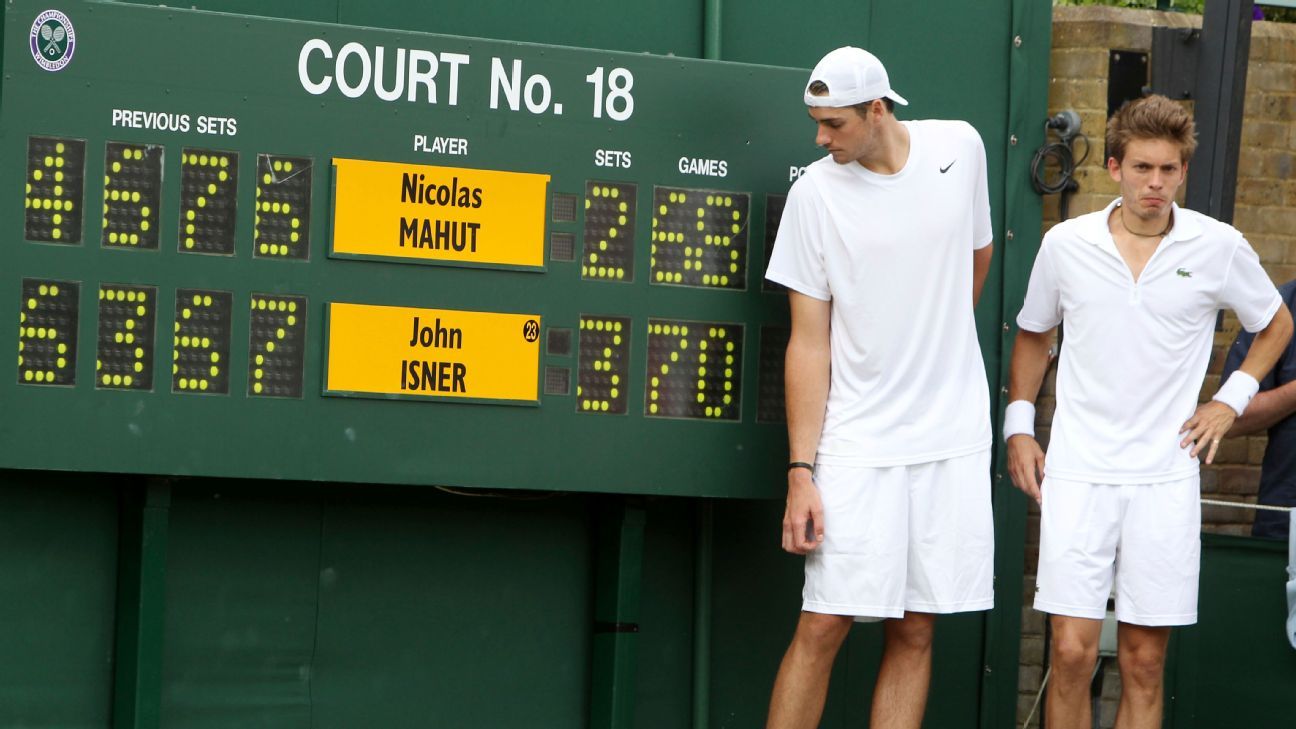 What are the most extended tennis matches recorded in Grand Slam tournaments? 1