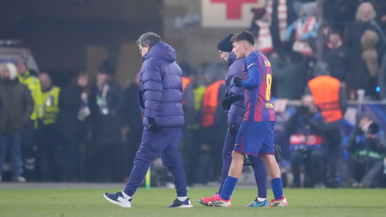Barcelona's Pedri out for a month with hamstring injury 1