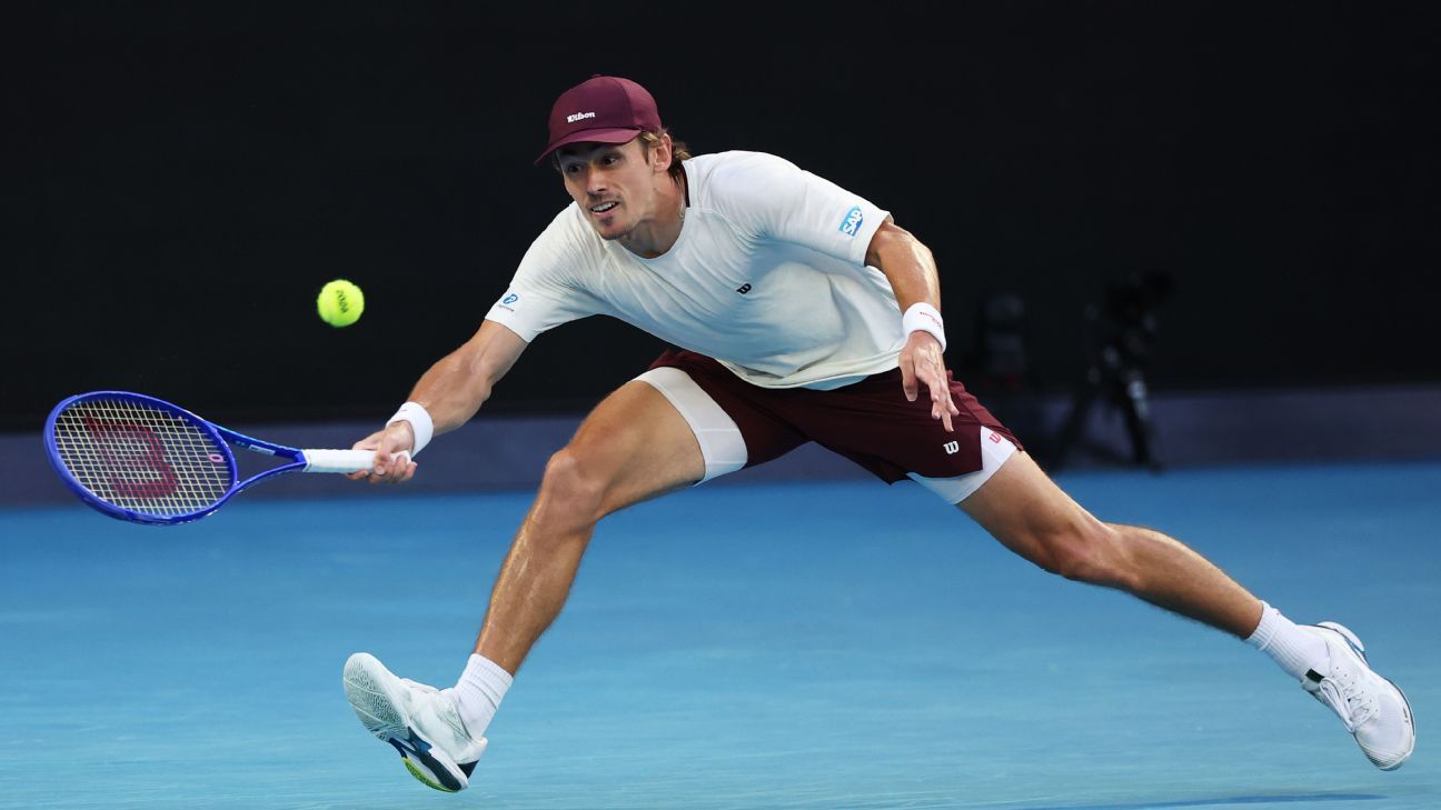 "Demon advances to Open quarterfinals" 1