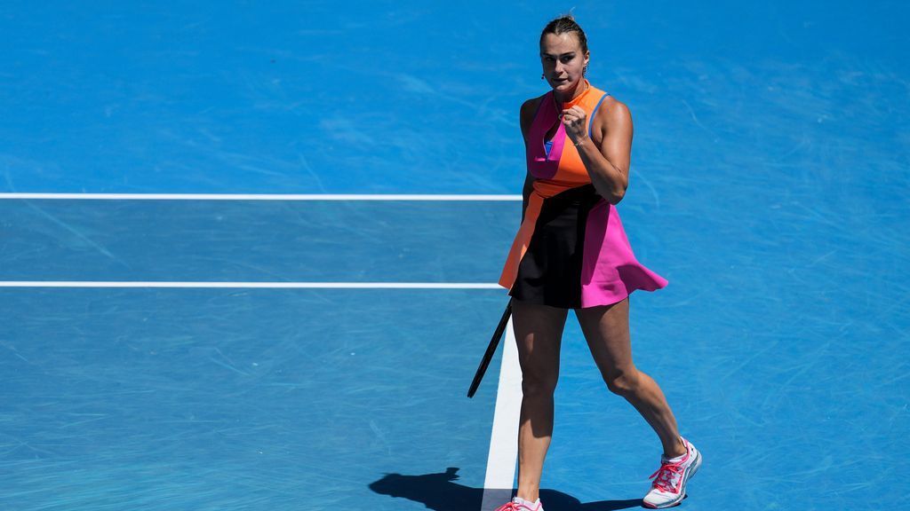 Aryna Sabalenka advances to the quarterfinals of the Australian Open. 1
