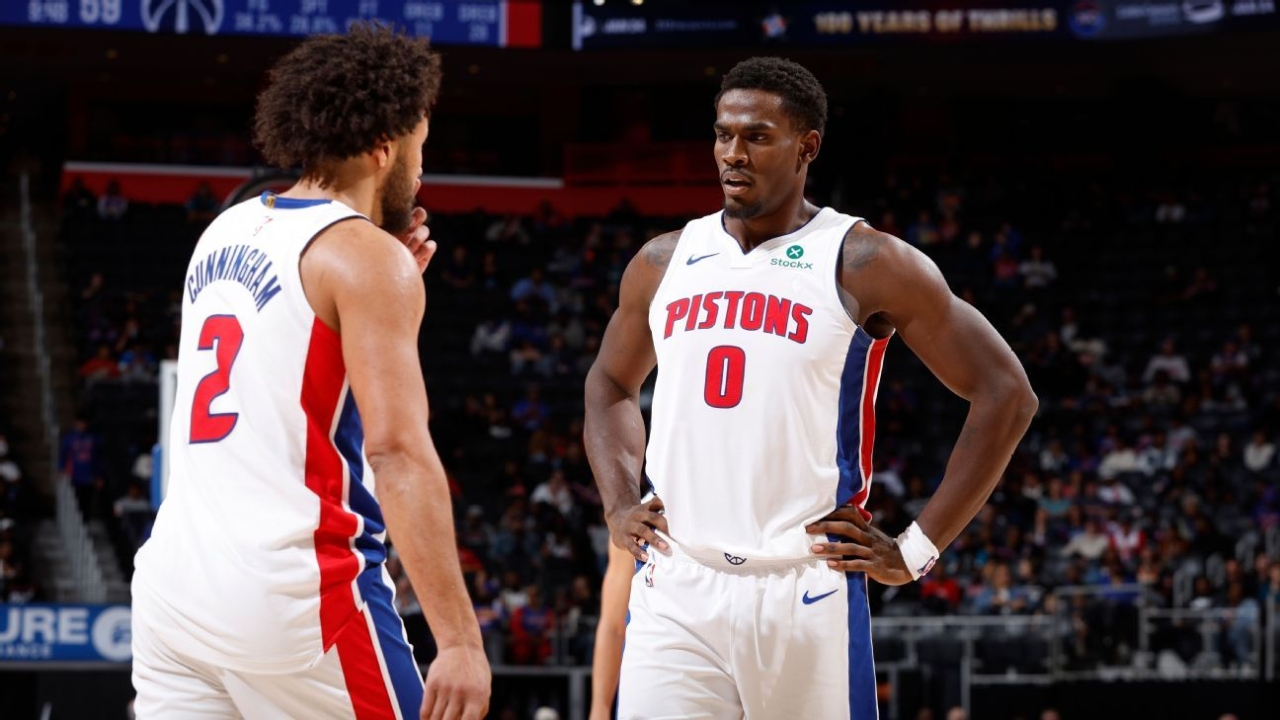Pistons' Jalen Duren (ankle), Tobias Harris (hip) sidelined 1