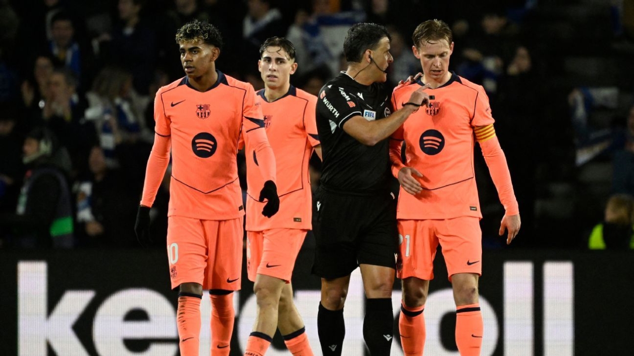 Frenkie De Jong slams arrogant ref after Barcelona loss 1