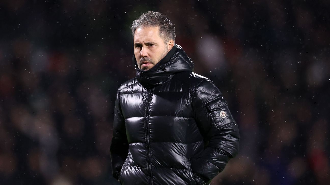 Leicester City terminates Marti Cifuentes' contract as the team sits in 14th position. 1