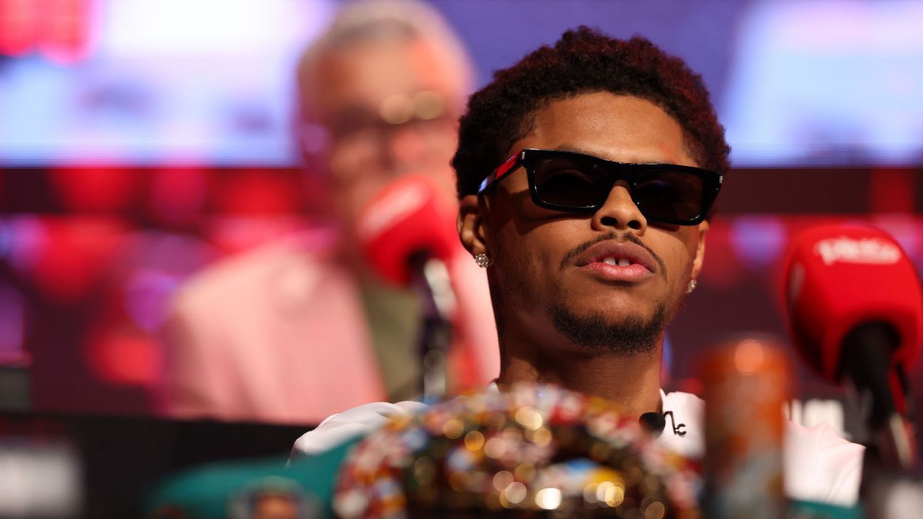Shakur Stevenson is insisting on respect rather than merely requesting it. 1