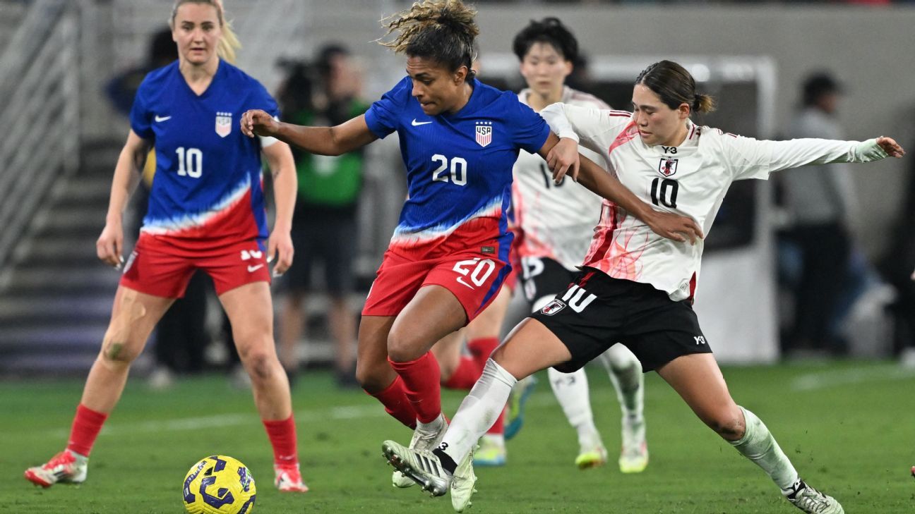 USWNT set to compete against Japan in three friendly matches in April. 1
