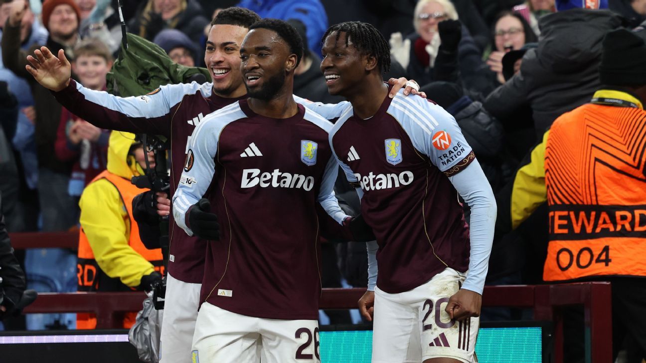 Villa advances to UEL round of 16 as Roma and Porto secure places in the quarter-finals. 1