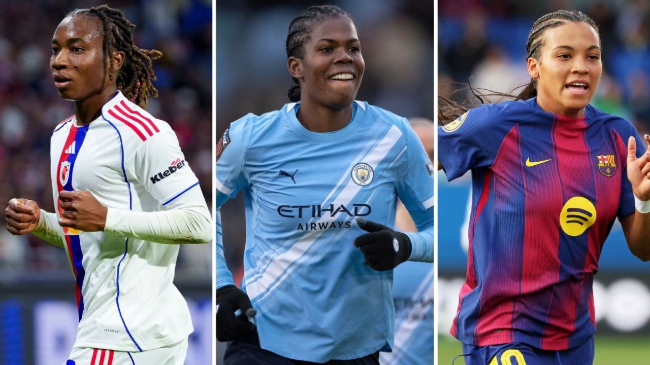 Who are the top performers in Europe's major women's leagues? 1