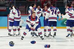 GOLDEN: U.S. Men Win Olympic Gold With 2-1 Overtime Victory Over Canada U.S. Men's Team Secures Olympic Gold After 2-1 Overtime Win Against Canada 39