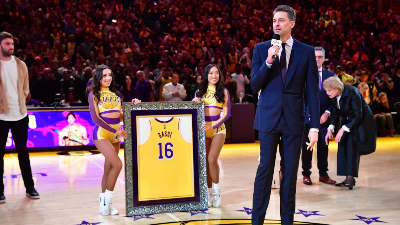 Pau Gasol to represent athletes on IOC board during Los Angeles Games 1