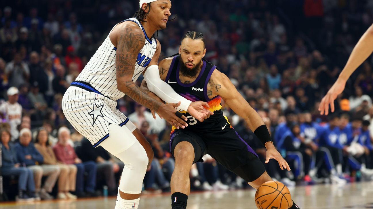 Suns to miss Dillon Brooks for a period of 4-6 weeks 1