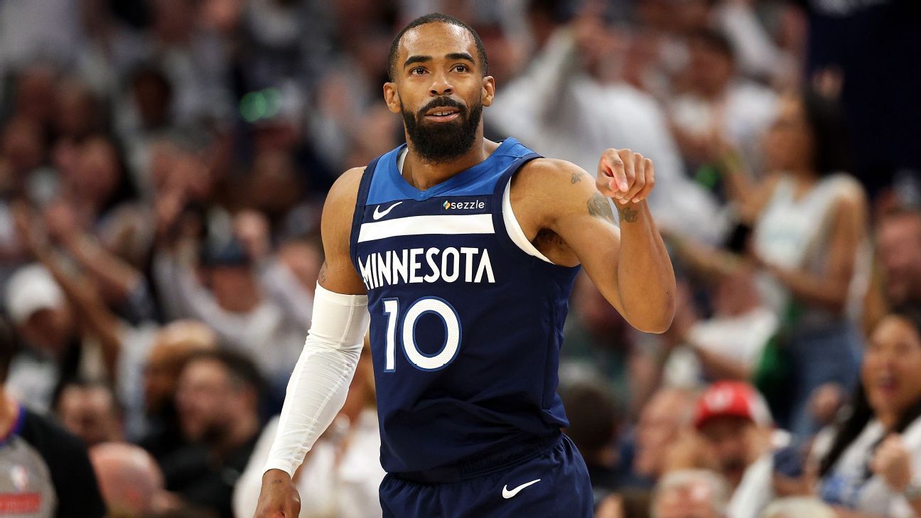 Mike Conley returns to Wolves two weeks following his trade. 1