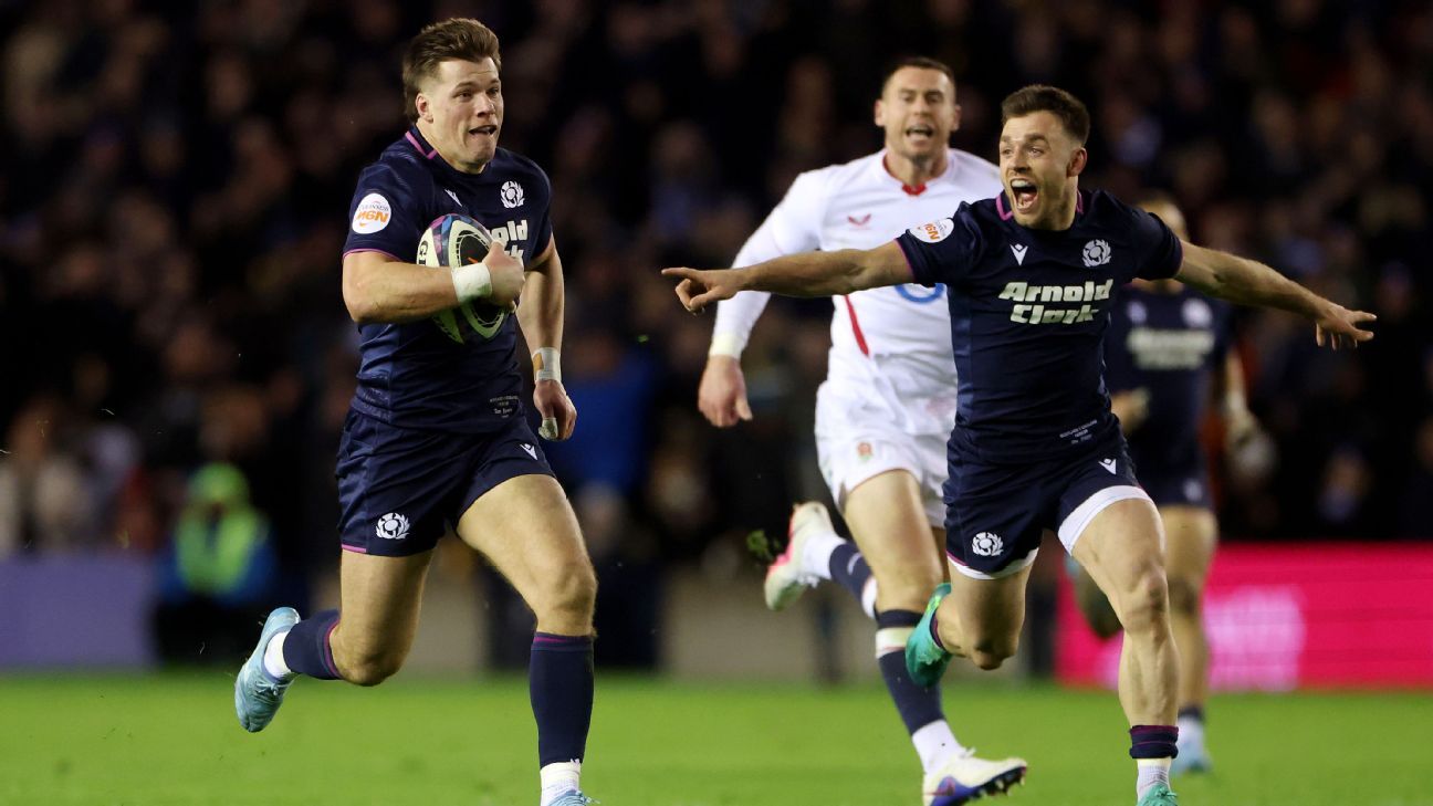 Scotland 31-20 England: Home team secures Calcutta Cup in Six Nations encounter 1