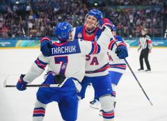 U.S. Men's Team Secures 5-1 Victory Over Latvia in Opening Olympic Qualifier 33