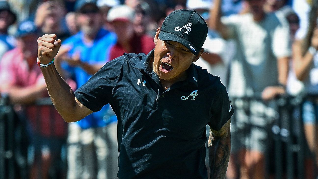 Anthony Kim takes LIV Golf Adelaide for first win since 2010 Anthony Kim secures victory at LIV Golf Adelaide, marking his first win since 2010. 1