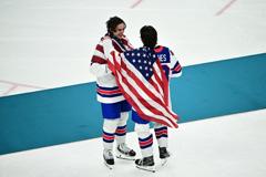 GOLDEN: U.S. Men Win Olympic Gold With 2-1 Overtime Victory Over Canada U.S. Men's Team Secures Olympic Gold After 2-1 Overtime Win Against Canada 41