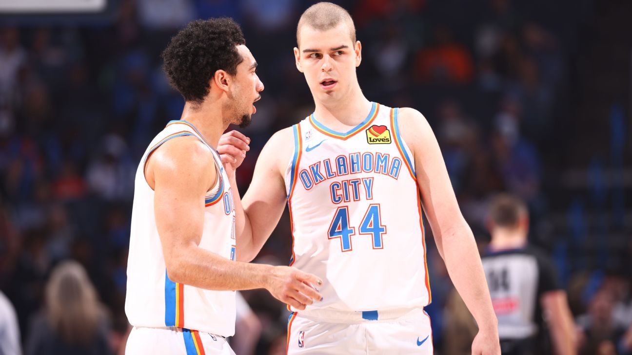 Nikola Topic plays for the Thunder following recovery from testicular cancer. 1