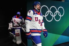 U.S. Men's Team Secures 5-1 Victory Over Latvia in Opening Olympic Qualifier 25