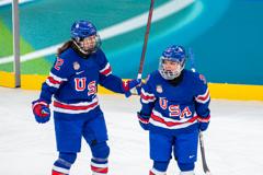 U.S. Women Defeat Sweden, 5-0; Earn Spot in Olympics Gold Medal Game U.S. Women's Team Triumphs Over Sweden, 5-0; Secures Place in Olympic Gold Medal Match 30