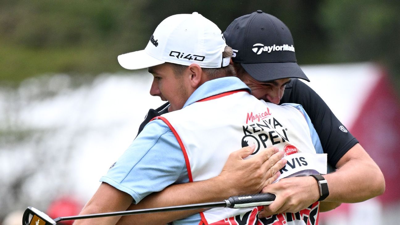 Casey Jarvis claims victory at the Kenya Open, securing his inaugural title on the DP World Tour. 1