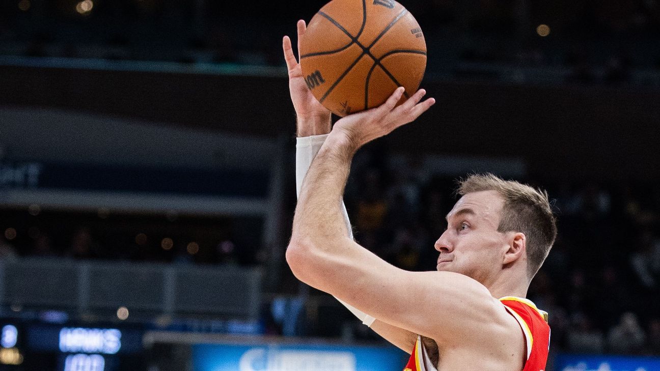 Lakers acquire shooting assistance by trading for Luke Kennard from the Hawks. 1