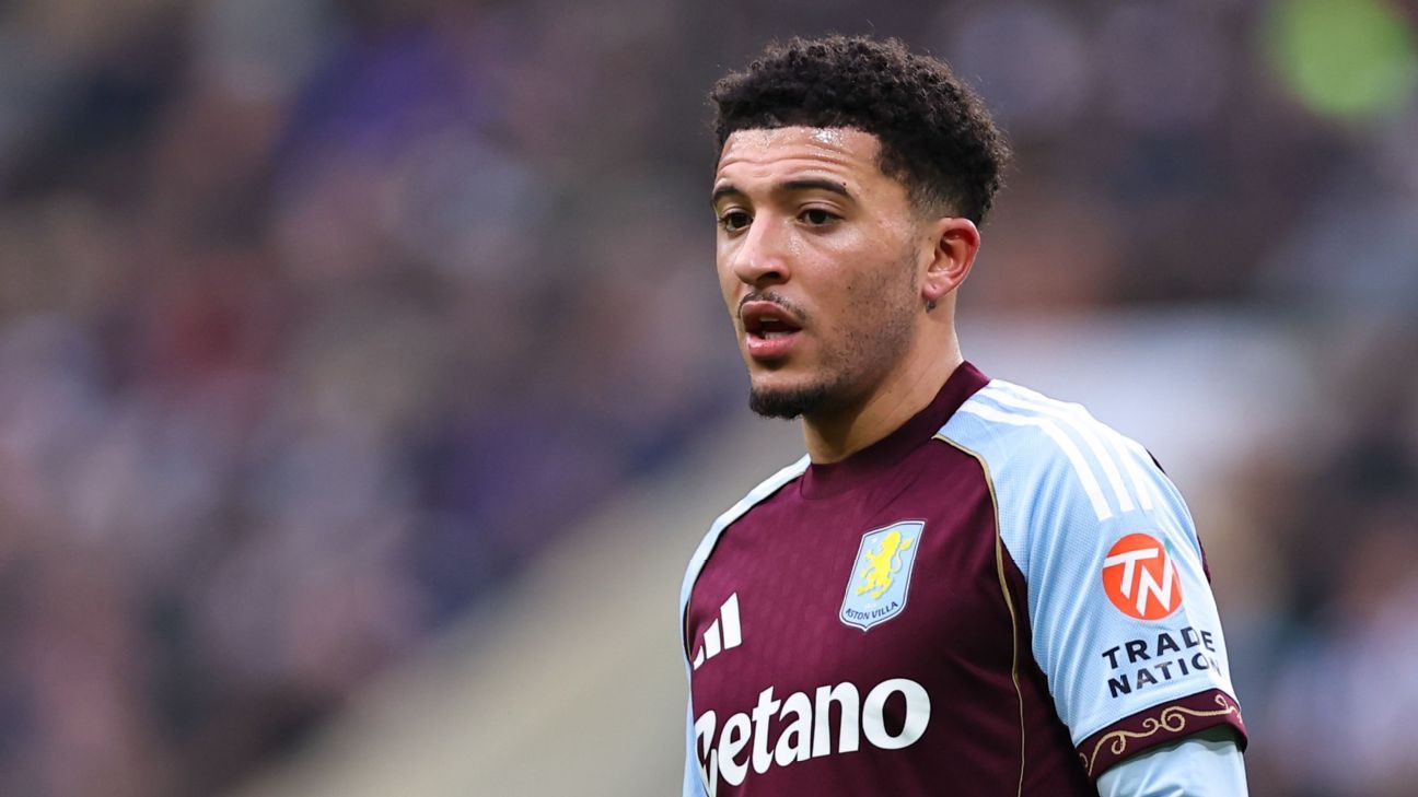 Aston Villa considers permanent transfer for 'excellent' Jadon Sancho - Unai Emery 1