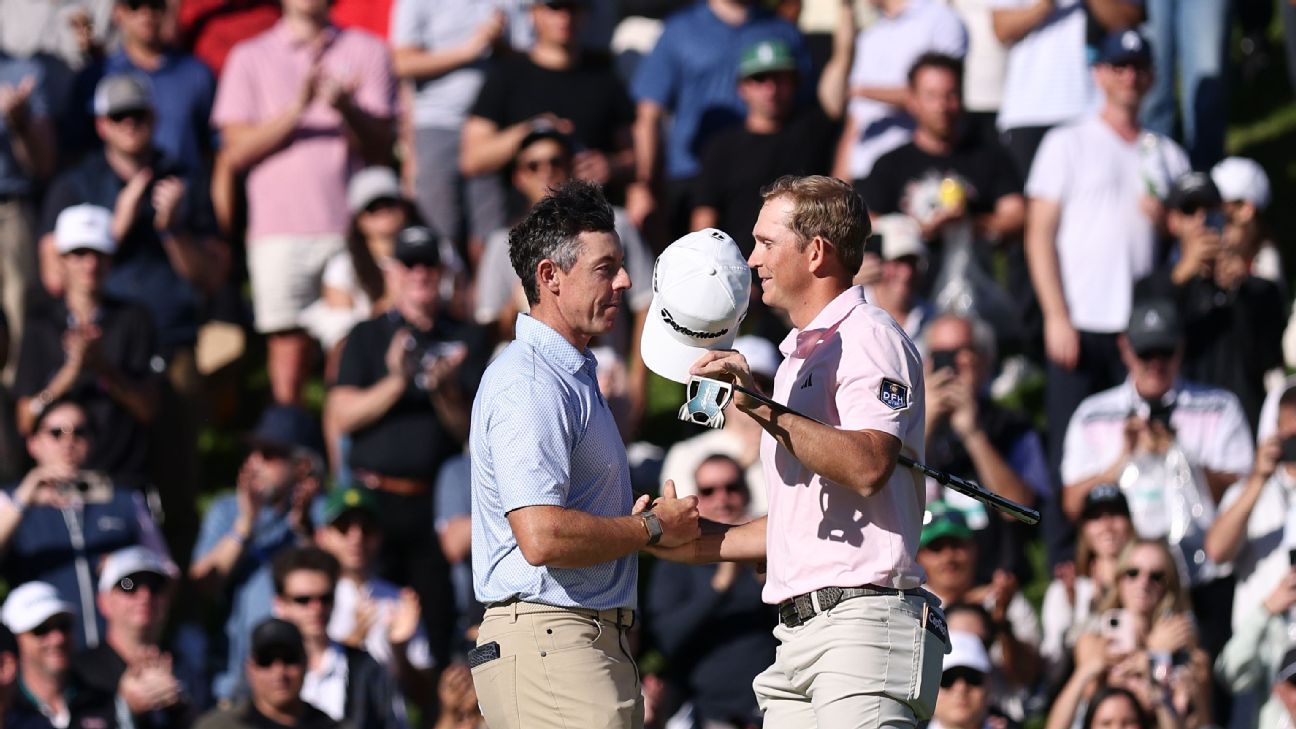 Bridgeman holds off Rory to win Genesis Invitational Bridgeman secures victory at Genesis Invitational, edging out Rory. 1