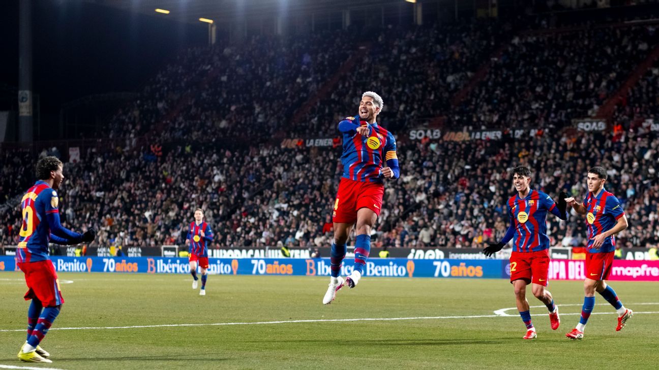 Barcelona backing Ronald Araujo's recovery process gradually 1