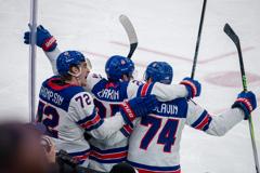 Team USA Advances to Olympic Gold-Medal Game With 6-2 Victory Over Slovakia Team USA Moves Forward to Olympic Gold Medal Match Following 6-2 Win Against Slovakia 29