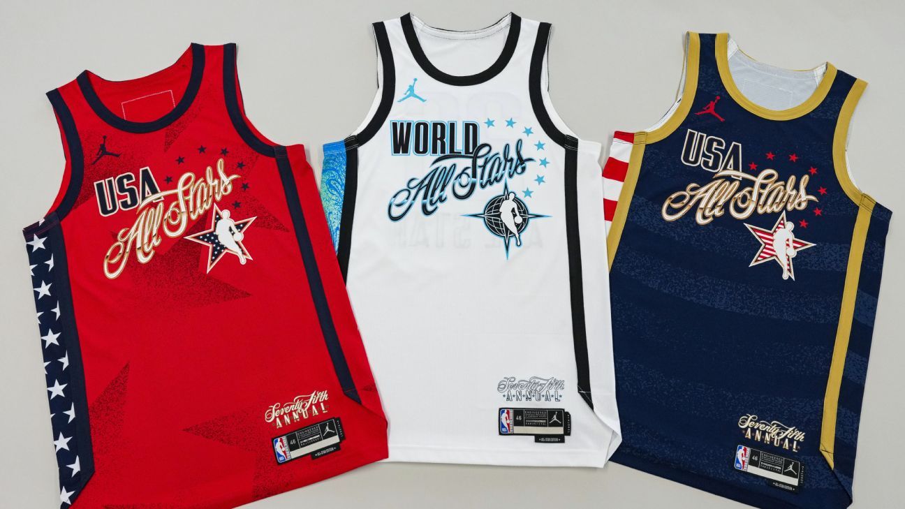 NBA reveals jerseys and playing surface for 2026 All-Star Game 1